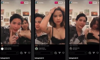 Disodok Sahabat Sendiri Live Diinstagram